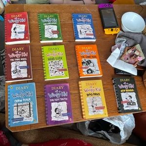 I am selling diary of a wimpy kid #1-10